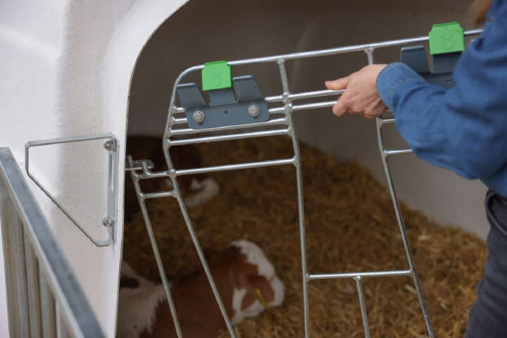 KERBL CalfHouse Premium DUO mit Umzäunung